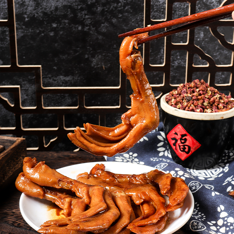 【顺丰明天到】脆鸭掌Q弹脆爽解馋零食美食