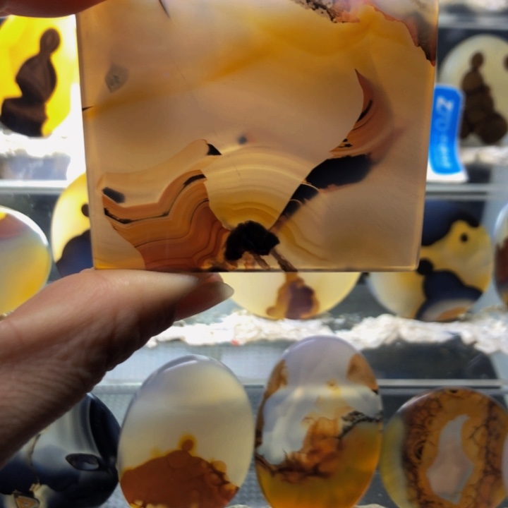 合金玛瑙/玉髓珠宝奇石113