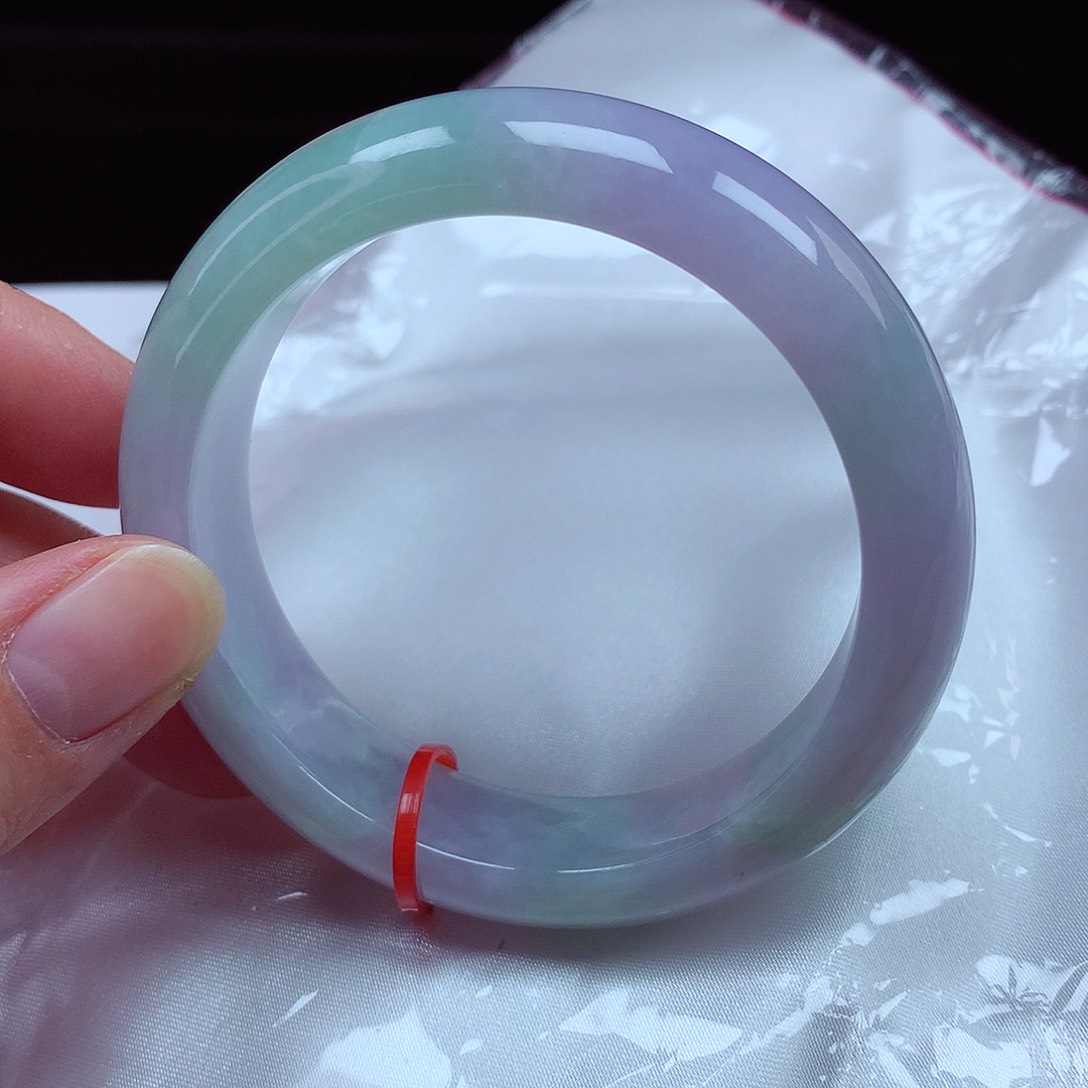 翡翠手镯未镶嵌54-55圈