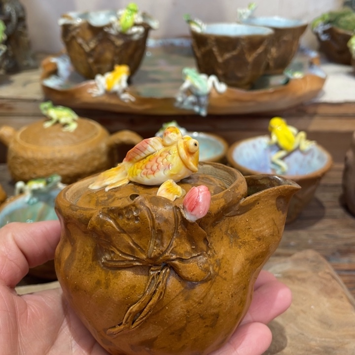 新年快乐手工茶器陶瓷