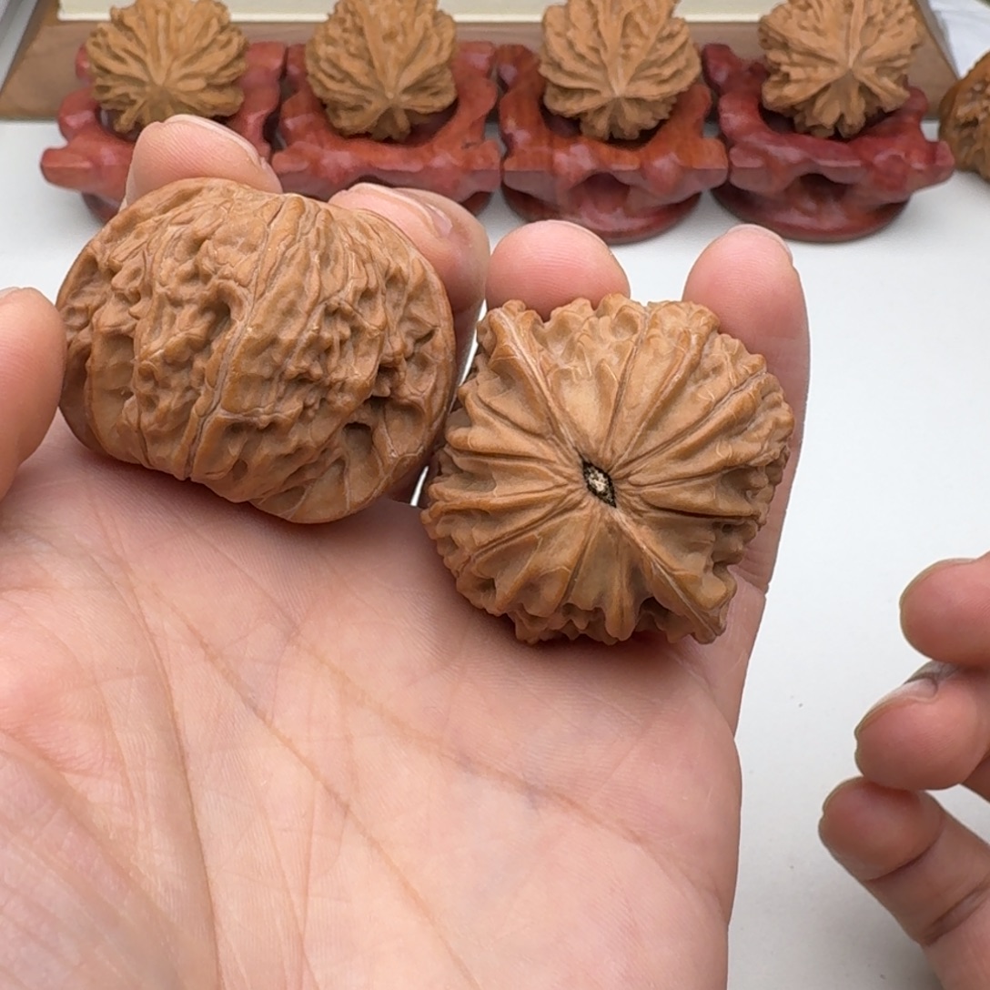 吊坠文玩核桃磨盘41