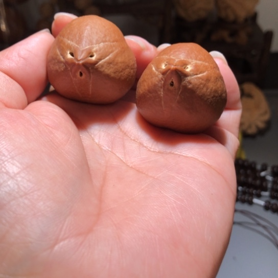 纸***烟吊坠橄榄核小鸟橄榄