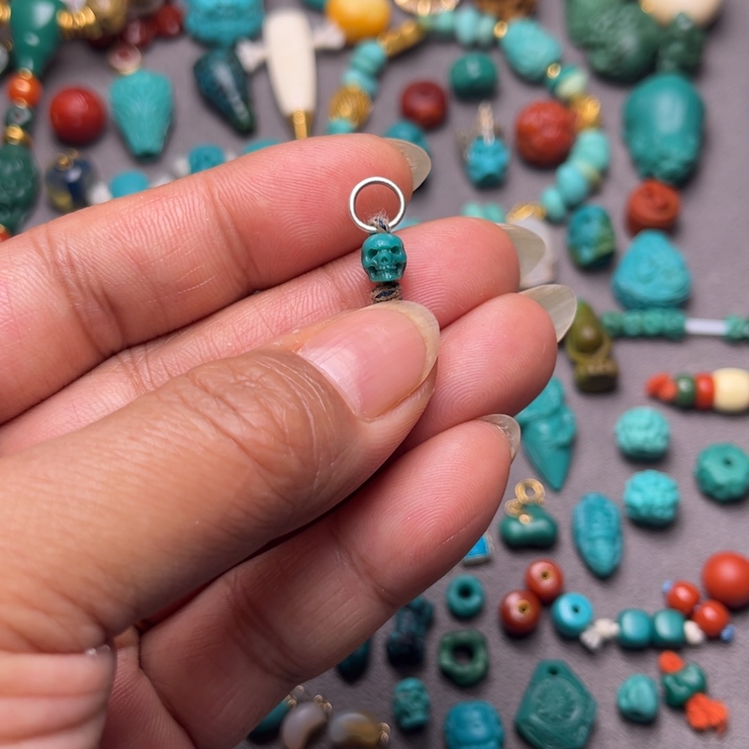 绿松石骷髅未镶嵌