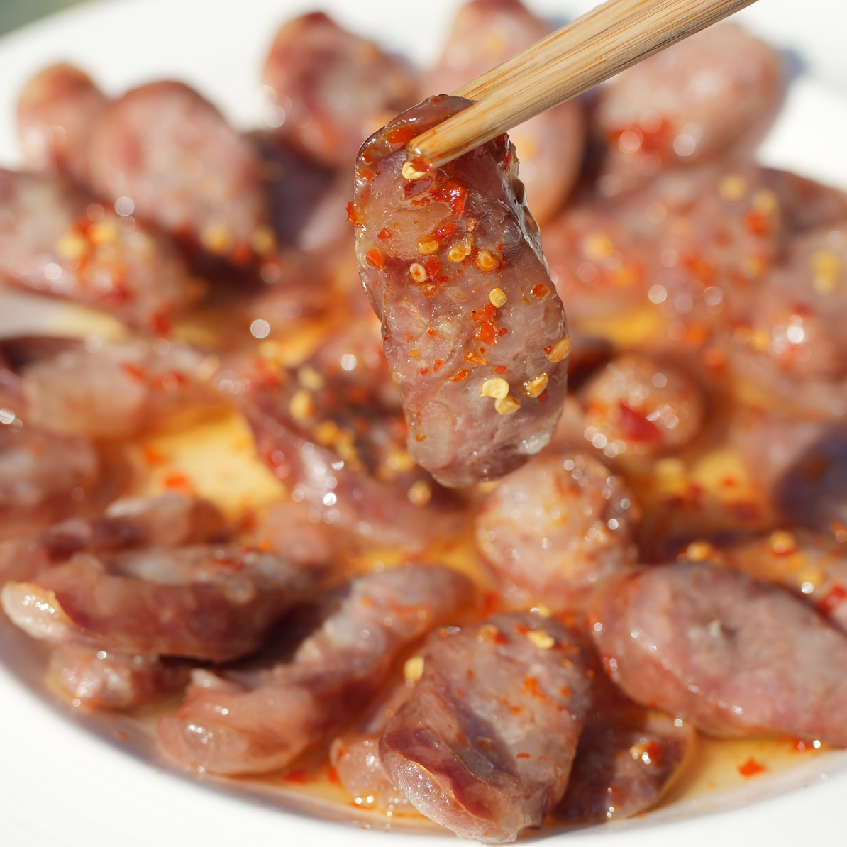 江西纯手工新鲜猪肉香肠农家手工自制精选猪肉制作