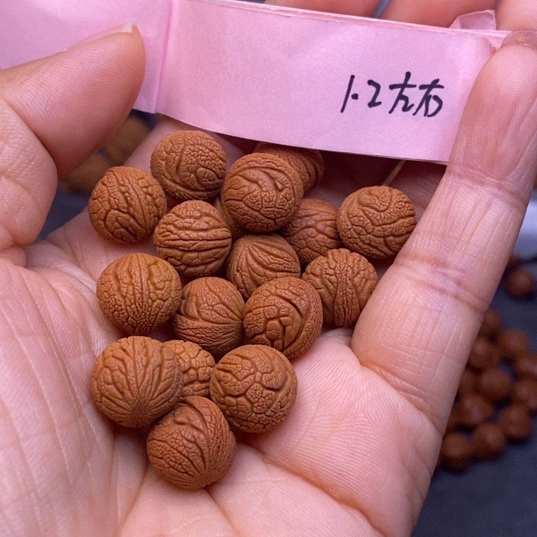 秦岭龙纹桃核20颗