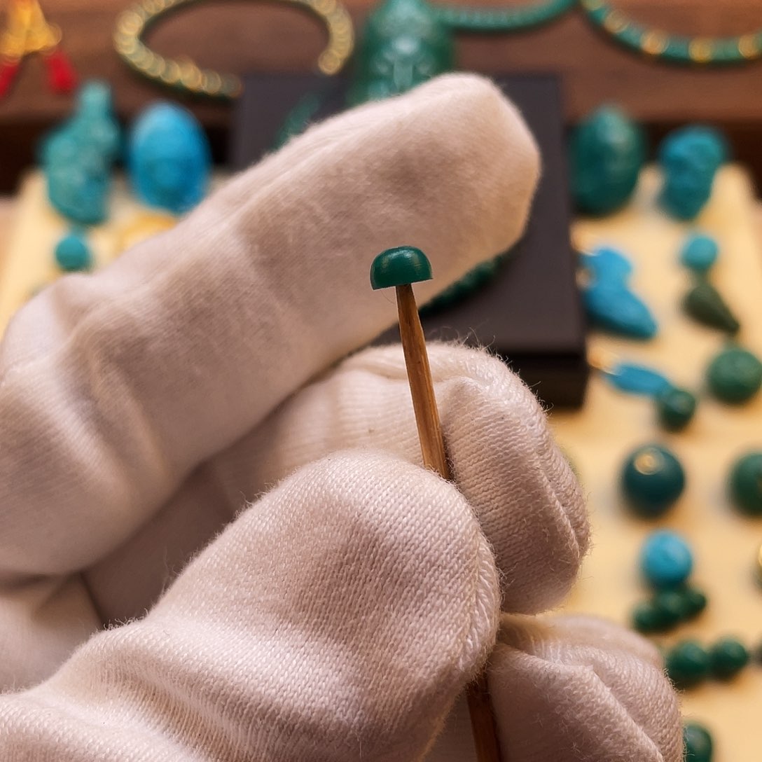 绿松石珠宝奇石未镶嵌上*飞