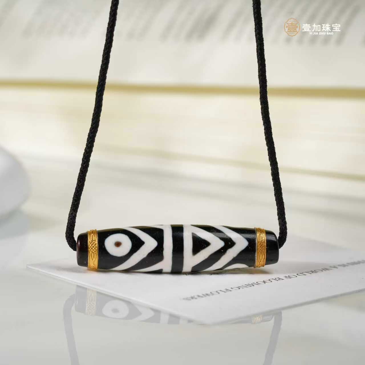 壹加师姐|手工设计金刚四Y玛瑙项链多样性发一1486J