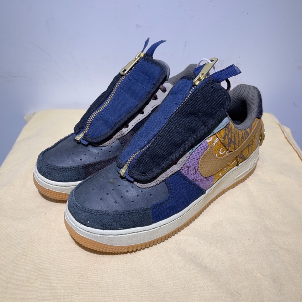 95新 NIKE/耐克 40.5码 TS AF1 拼接 板鞋