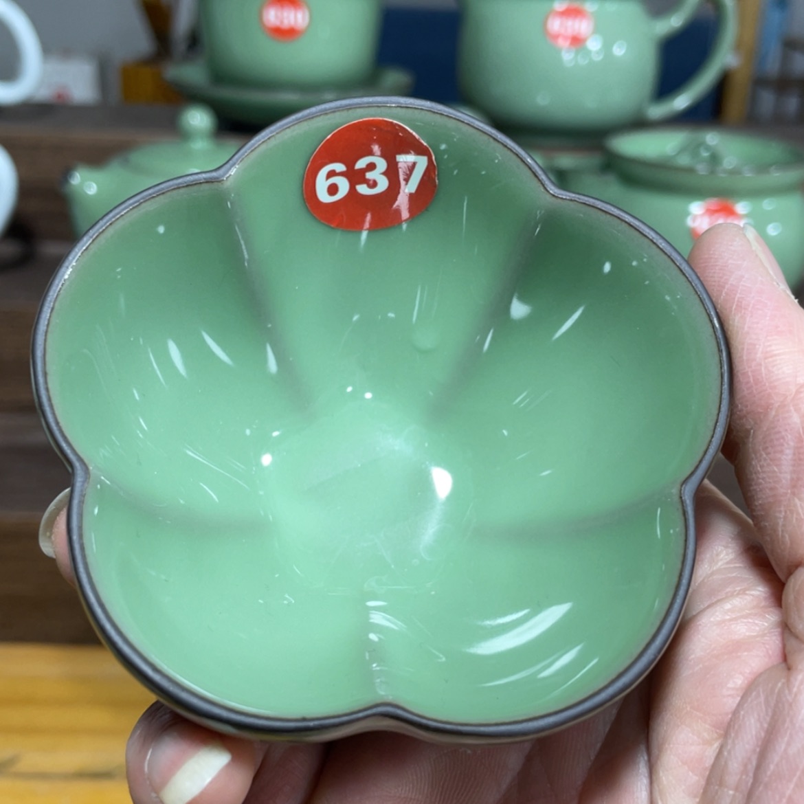 【闪购商品】陶瓷茶壶茶杯家用