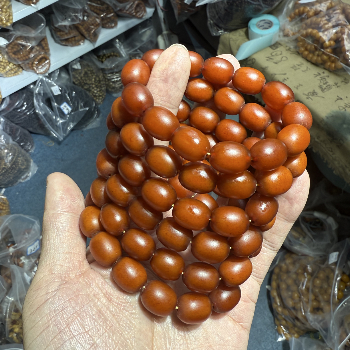 欧回枣珠12mm多样性发其一