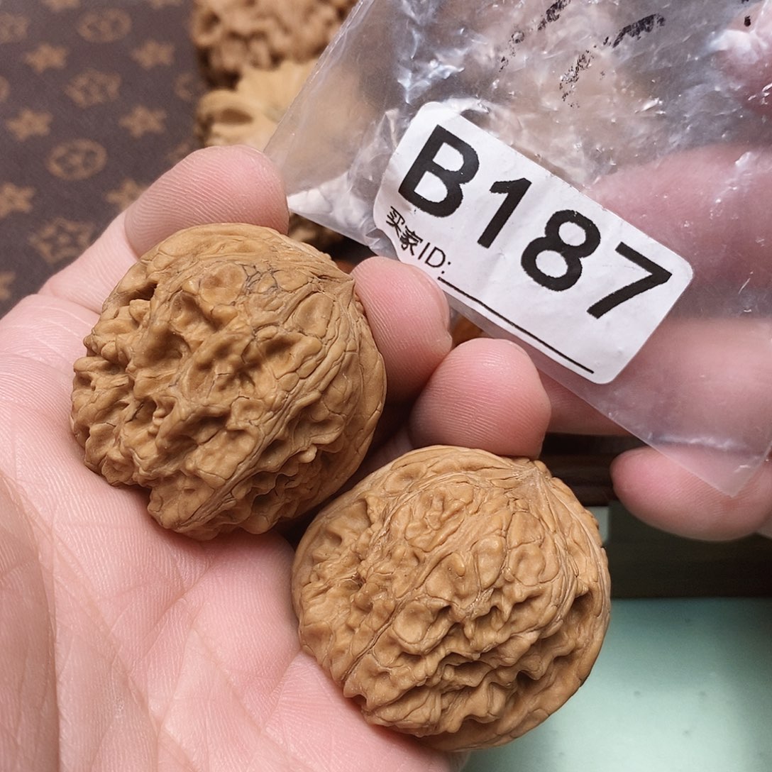 把件文玩核桃门墩36。 