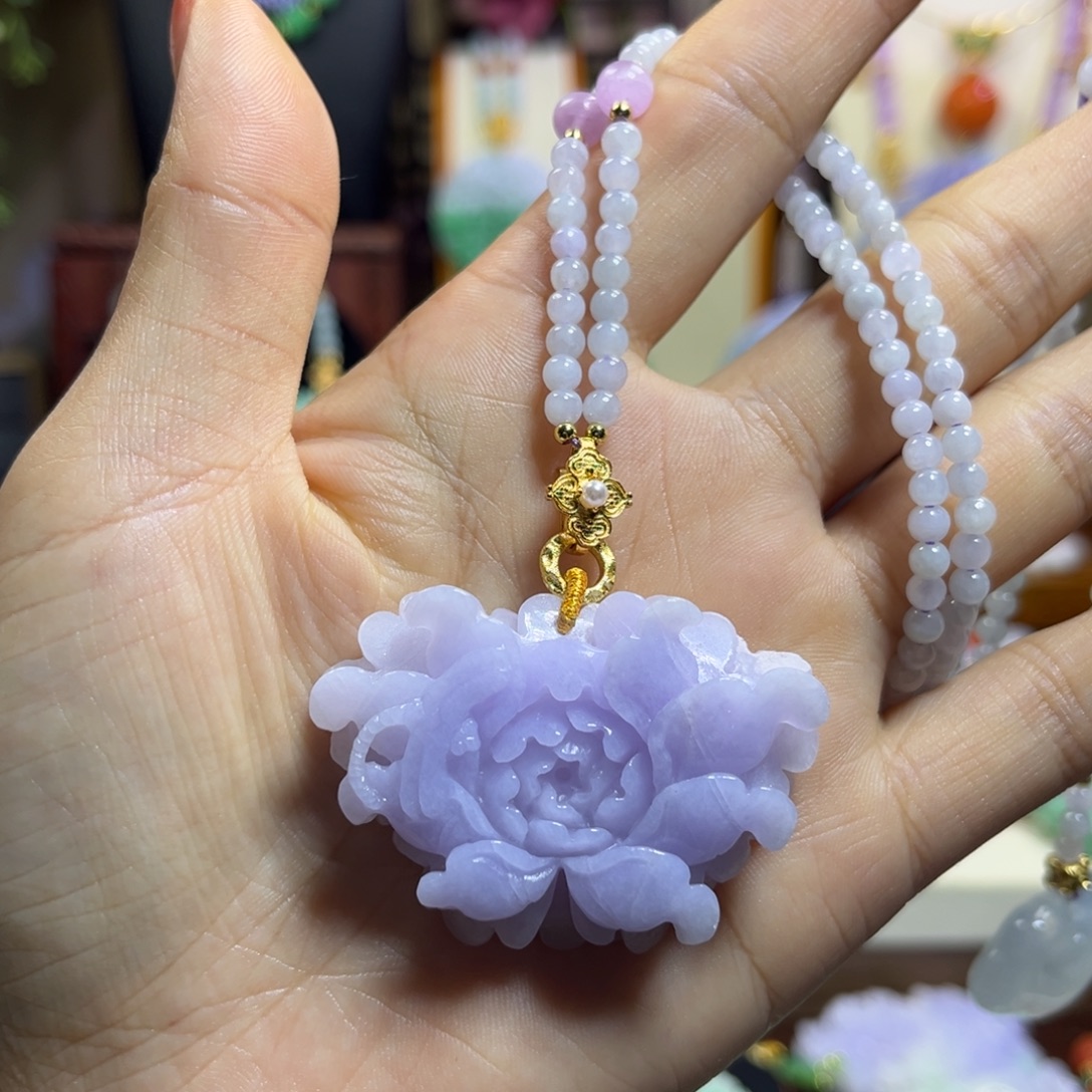 翡翠未镶嵌颈饰天然翡翠