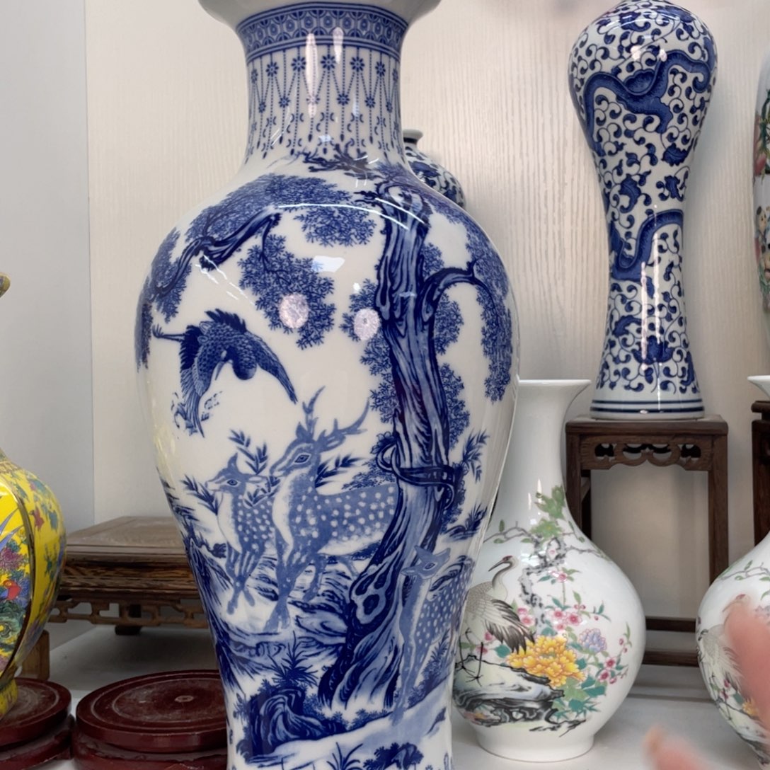 摆件景德镇陶瓷现代工艺品摆件