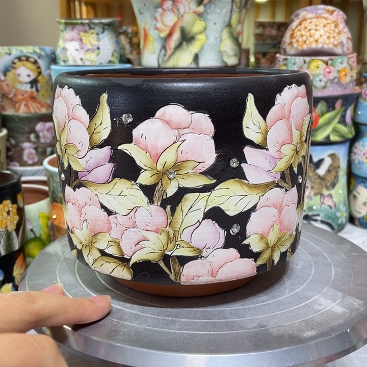 景德镇艺术手绘作品