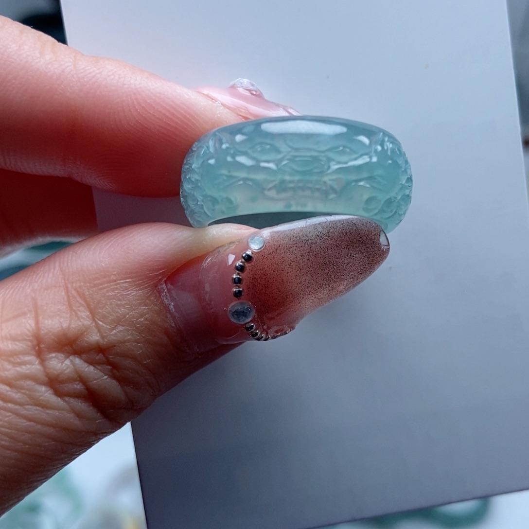 翡翠戒指未镶嵌化*龍翡翠