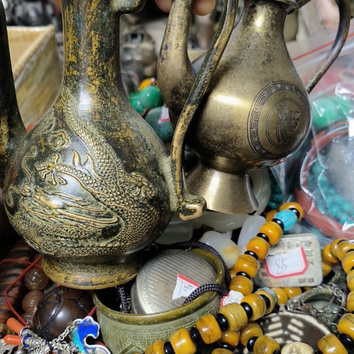 胡***森黄铜手把件手把件手把件