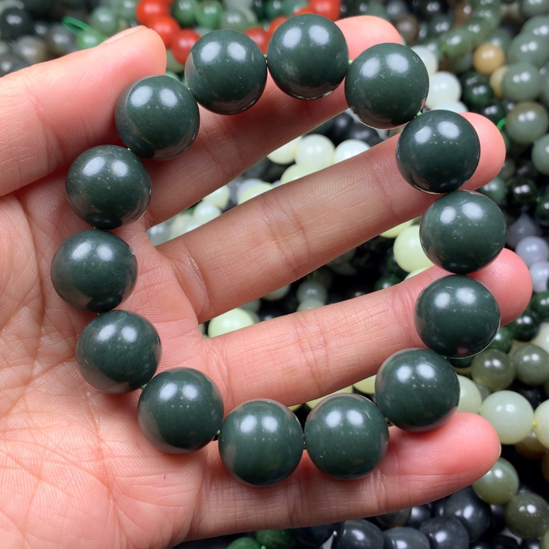 和田玉手链未镶嵌