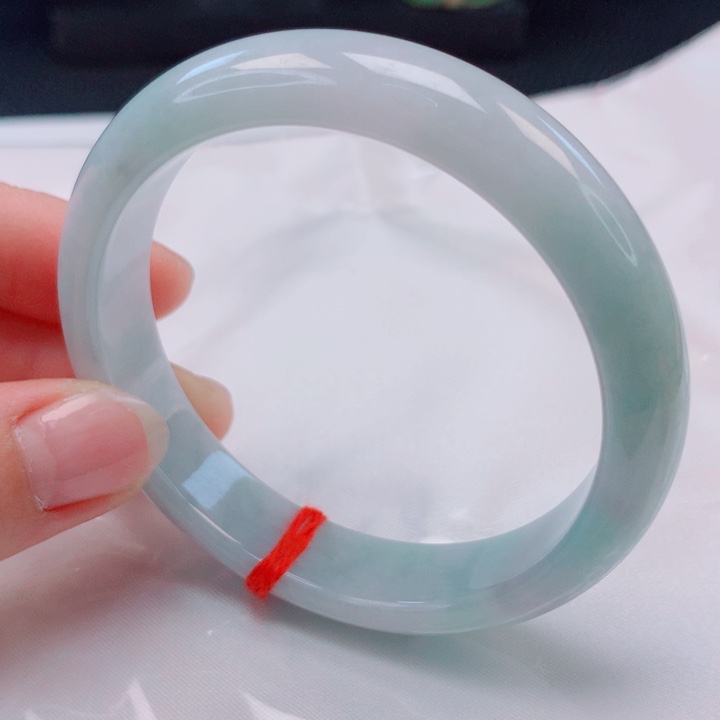 翡翠未镶嵌手镯57。58