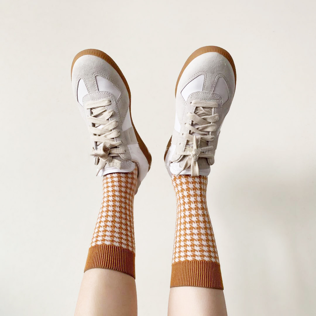 【阿水女鞋】小个子内增高复古德训女鞋真皮休闲小白鞋矮个子小码