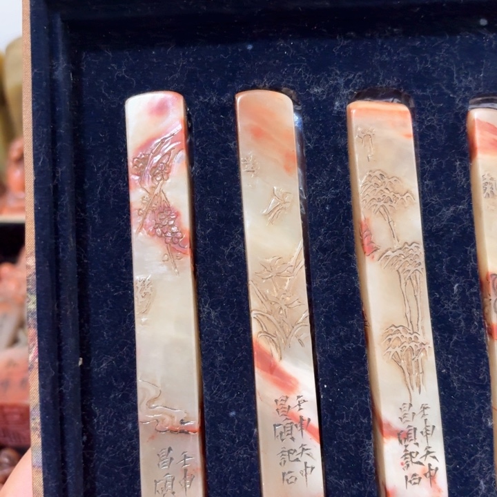 石材樱*核手工艺品