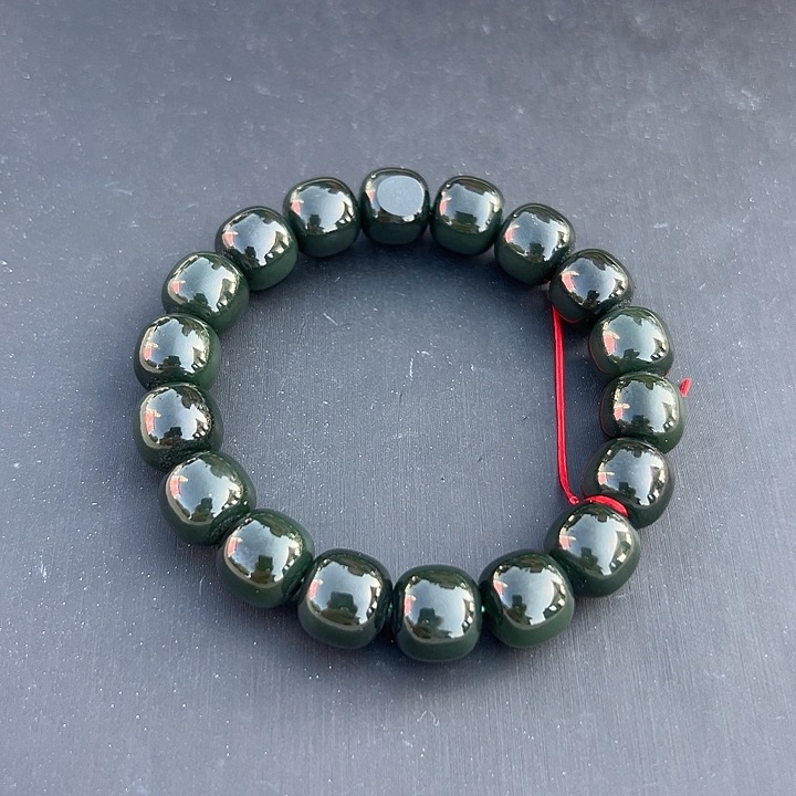 未镶嵌手串和田玉卡12