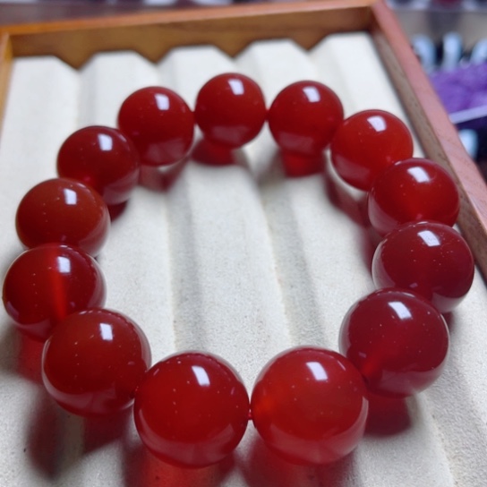 玛瑙/玉髓手链未镶嵌