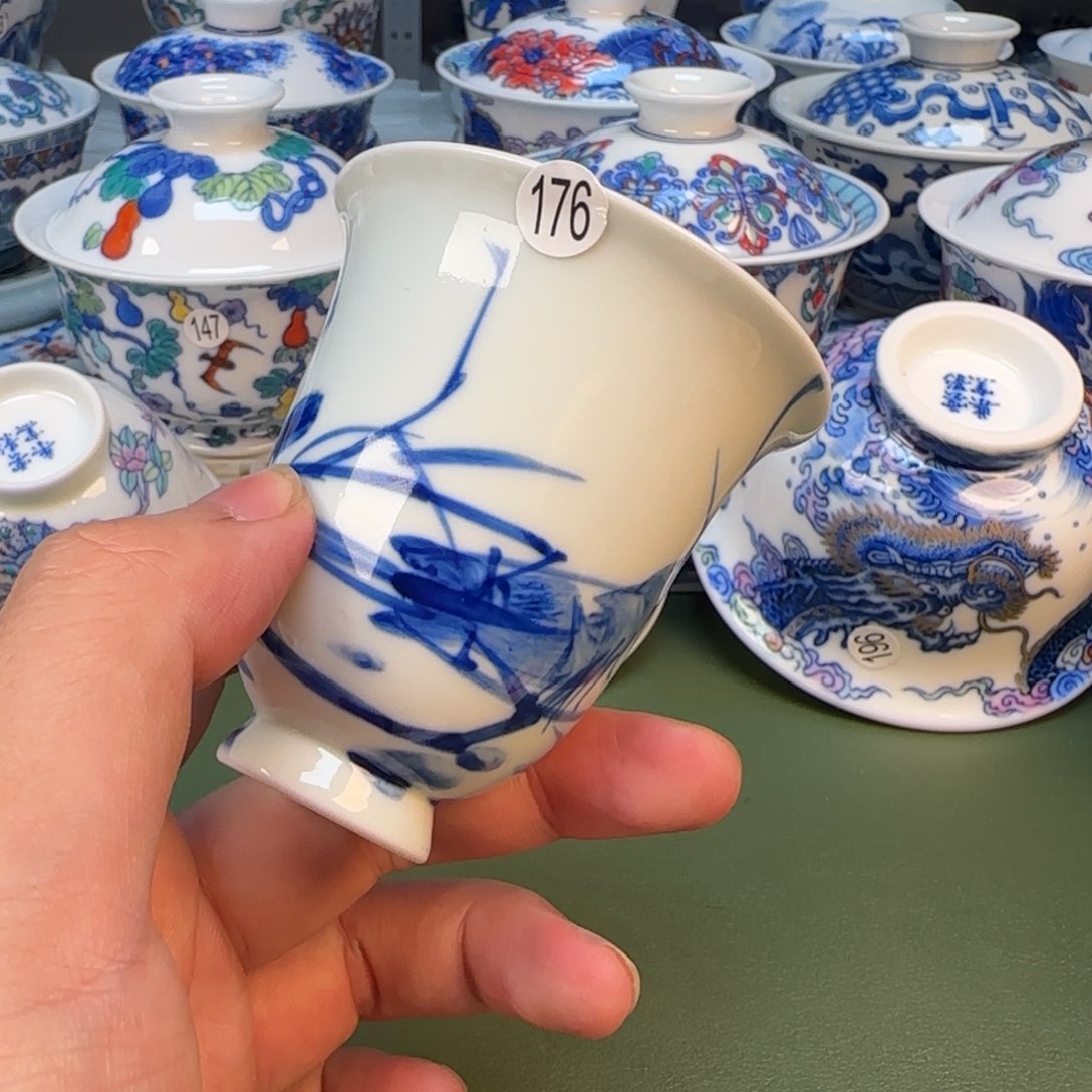 彦祖纯手工手绘茶具176