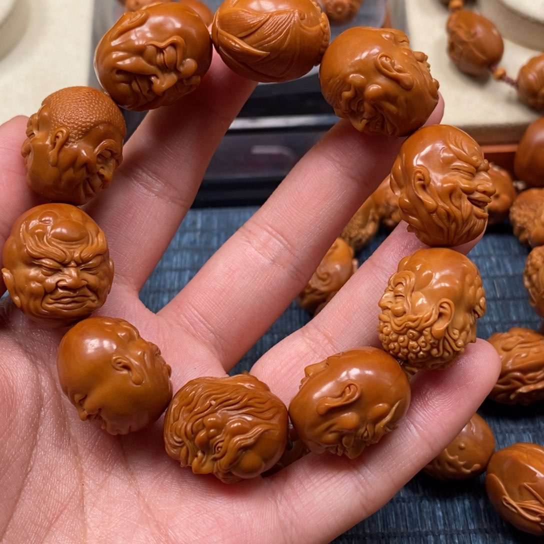 橄榄核手串/手链乘**浪伟龙罗汉，2.1