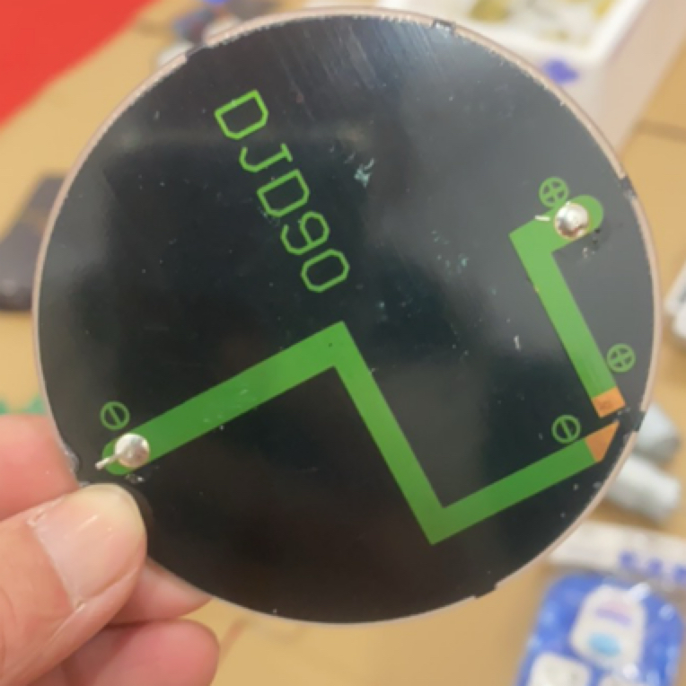 户外太阳能板圆形8个（直径9）