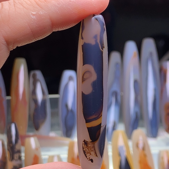 玛瑙/玉髓颈饰未镶嵌107