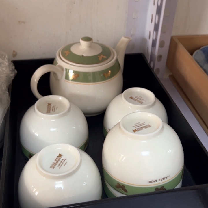 盖碗瓷器直播放漏中