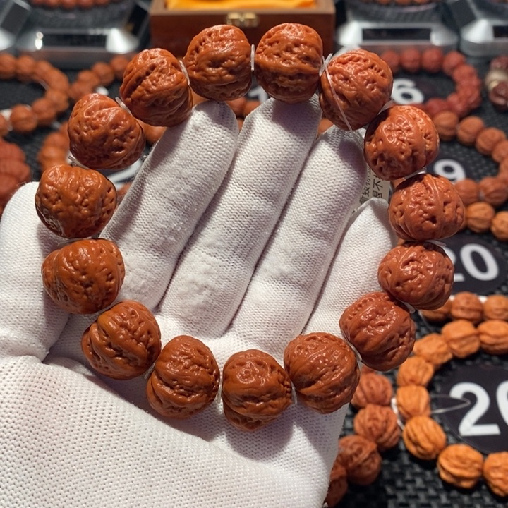 文玩核桃手串核桃手串1.9尺寸全品