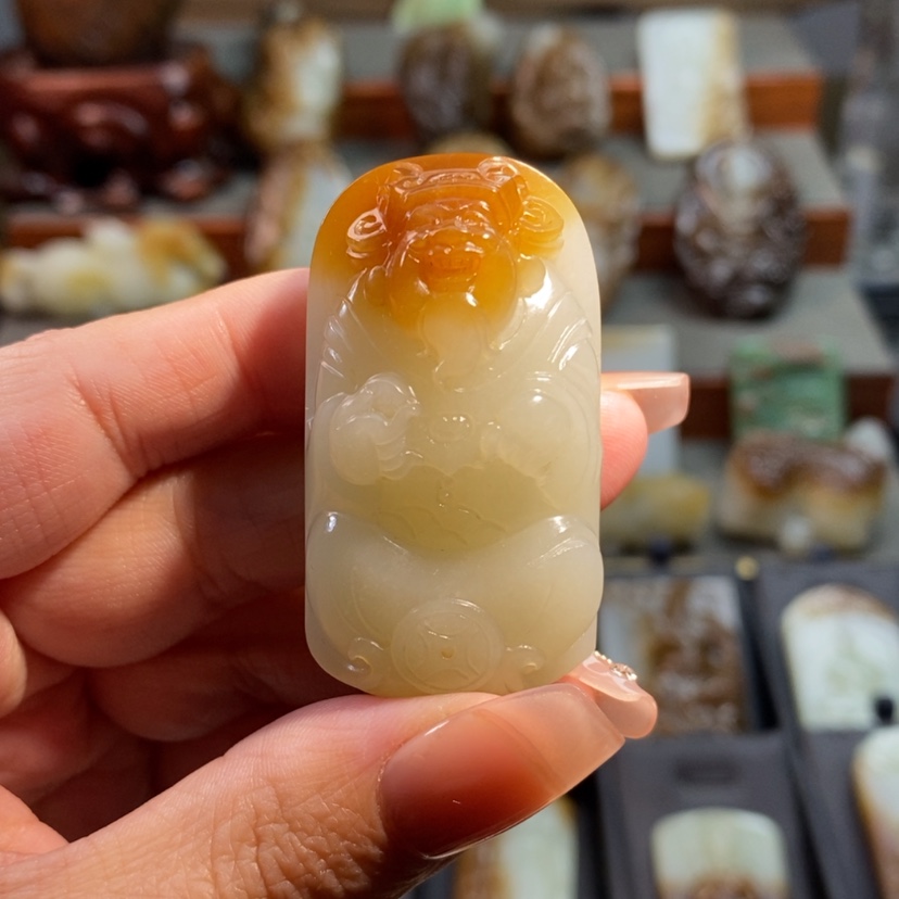 【闪购商品】和田玉（糖玉）颈饰未镶嵌