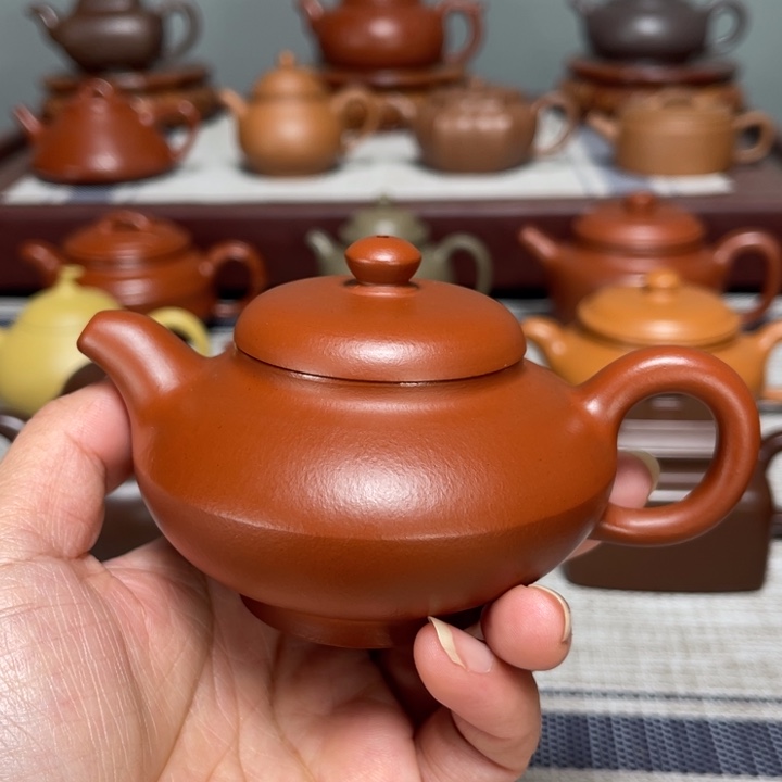 都***孩茶壶紫砂全手孤品放漏与证书