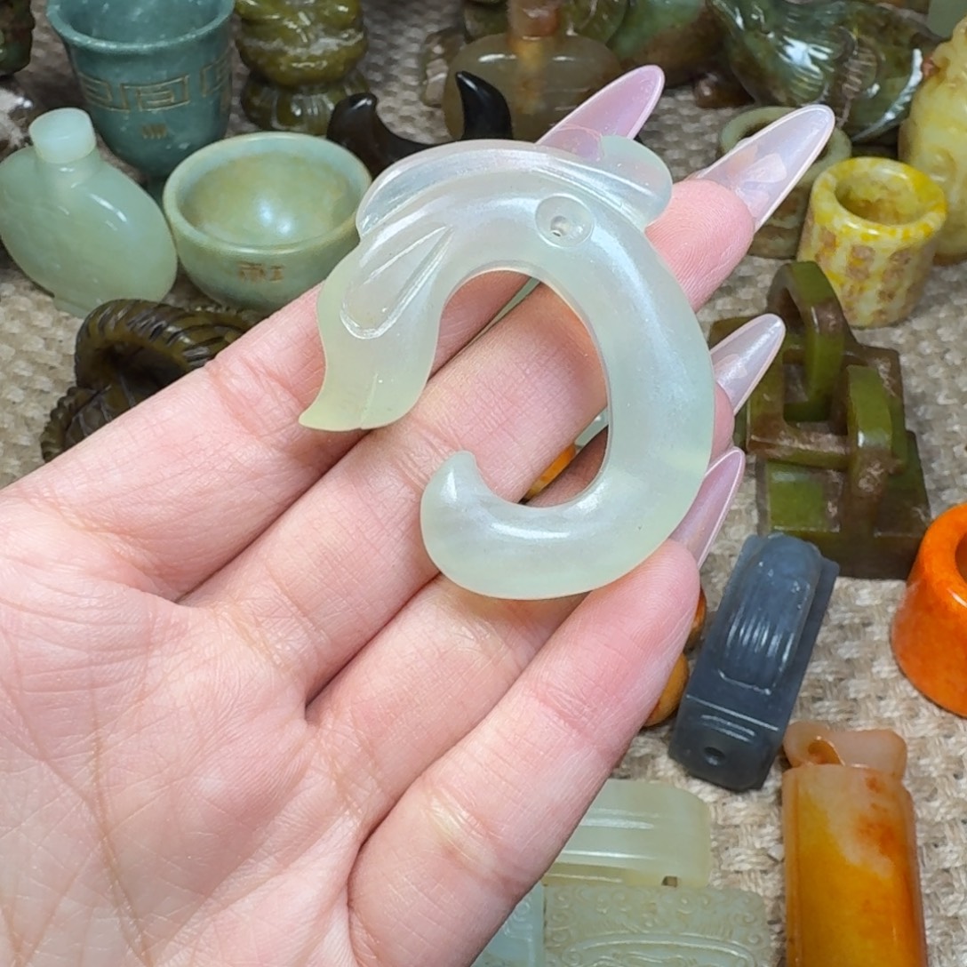 吊坠白玉菩提挂件