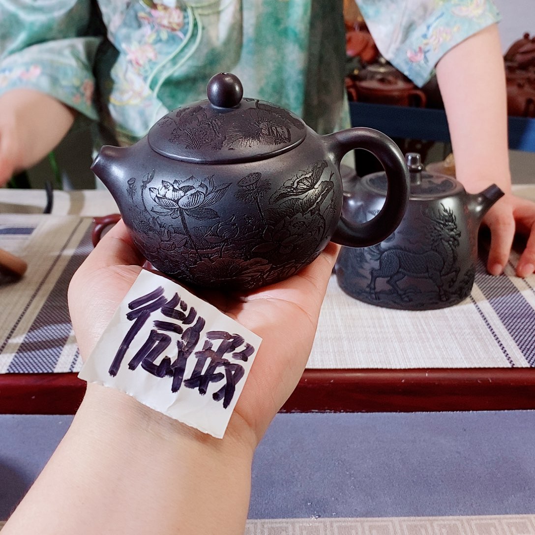 茶壶紫砂宜兴紫砂壶的人