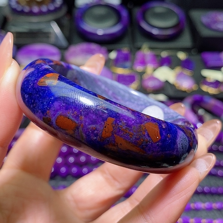 苏纪石（舒俱来）手镯未镶嵌