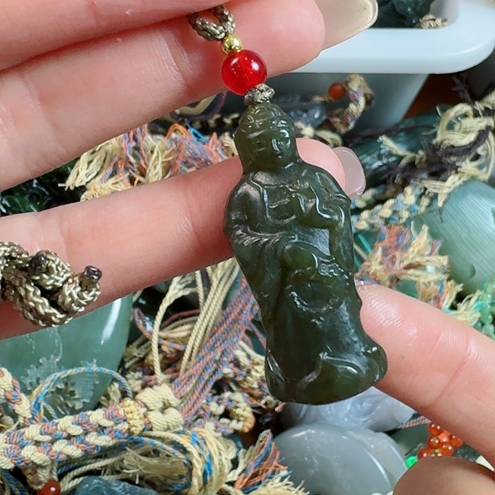 和田玉把件未镶嵌