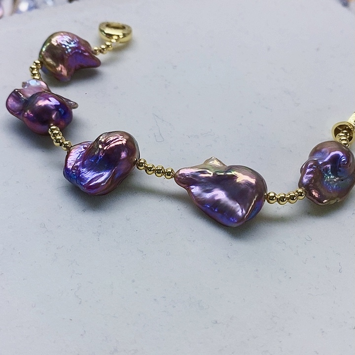 银S925镶嵌耳饰淡水珍珠