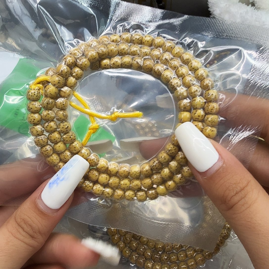 星月菩提手串88傲视半臂黄星月菩提河豚65-108