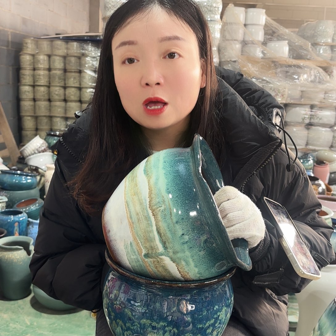 正品两个高18/20红陶