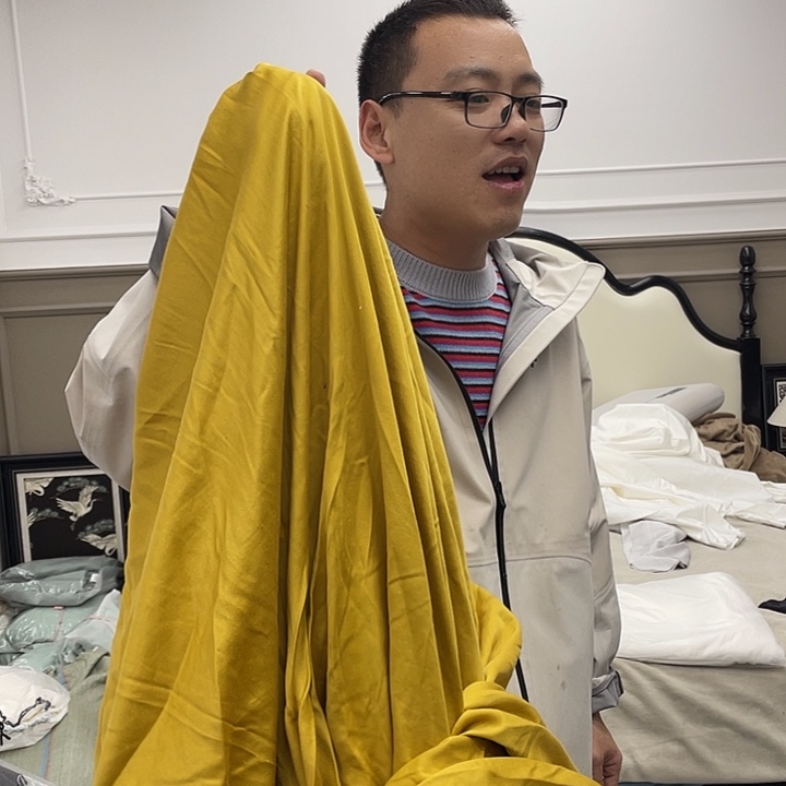 甜***1棉全棉棉全棉011单被罩瑕疵