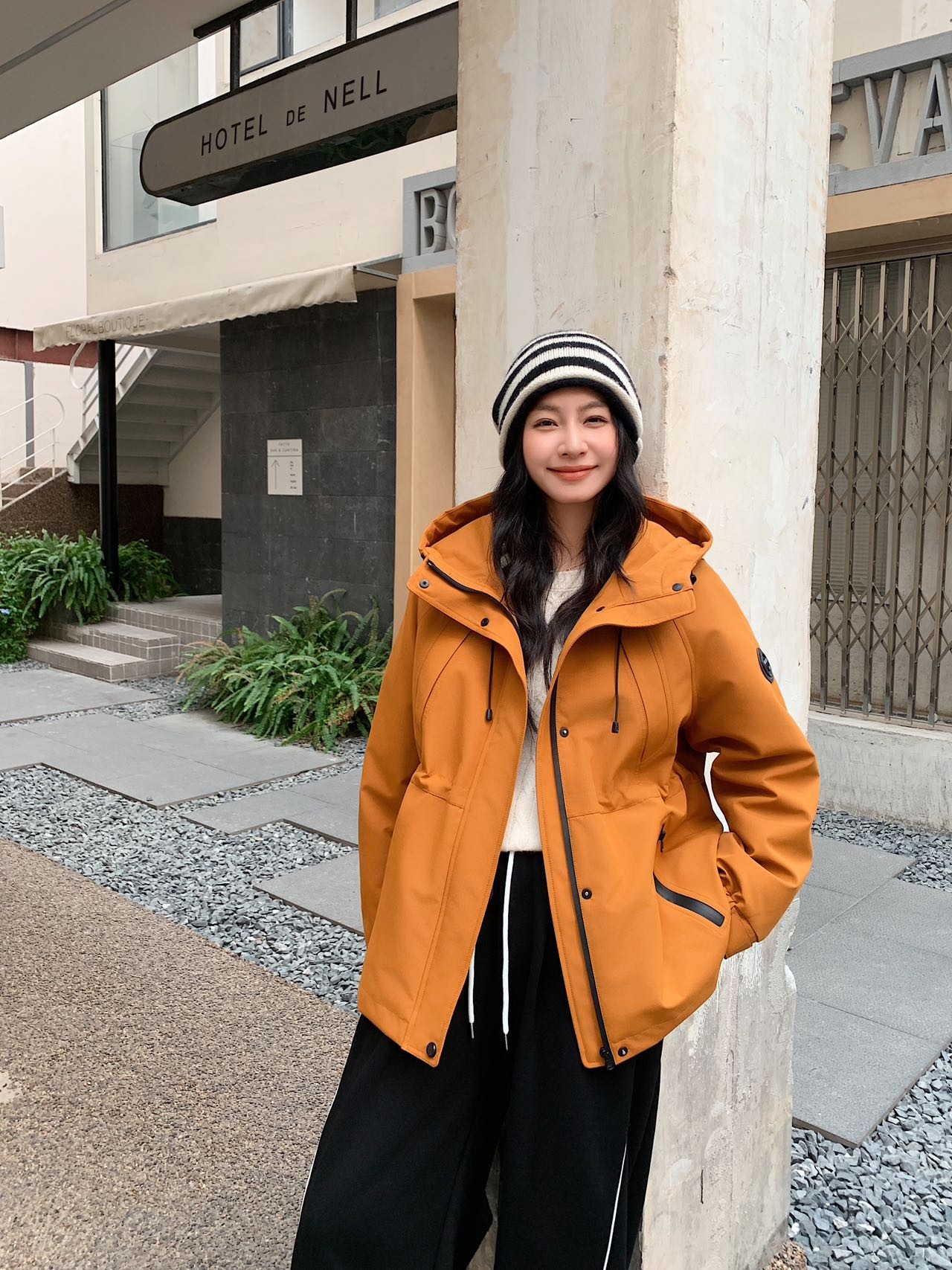 范家欧货时尚百搭羽绒冲锋衣8816