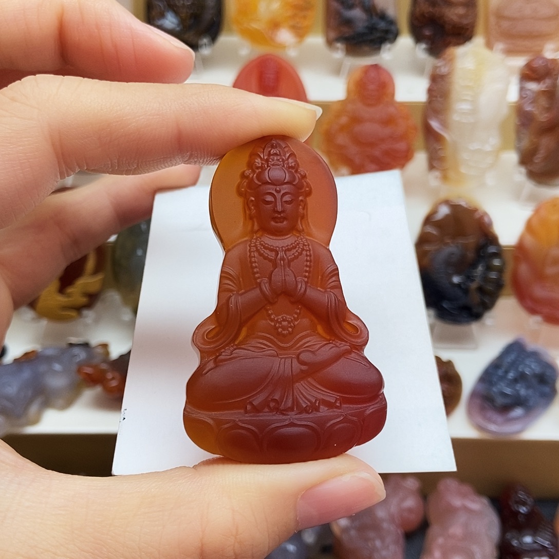 一***生玛瑙/玉髓未镶嵌颈饰