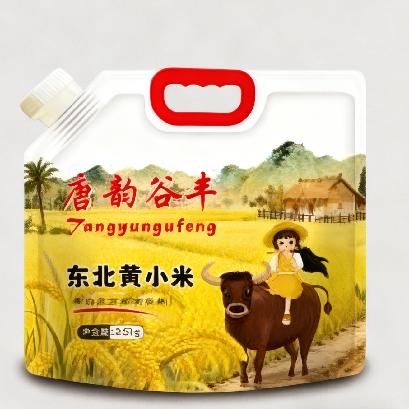 东北新小米山地黄小米新米2.5kg养胃杂粮香糯食用米油丰厚