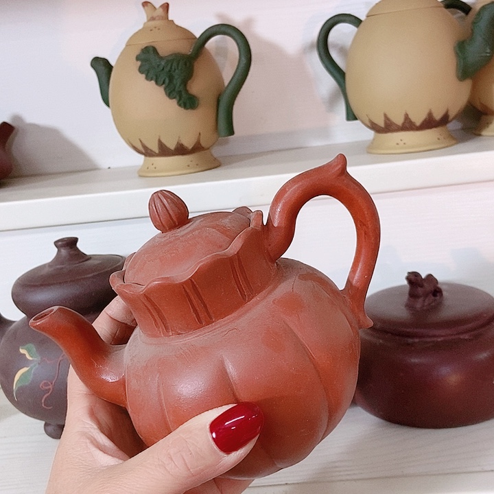 紫砂茶杯宜兴紫砂全手工制作