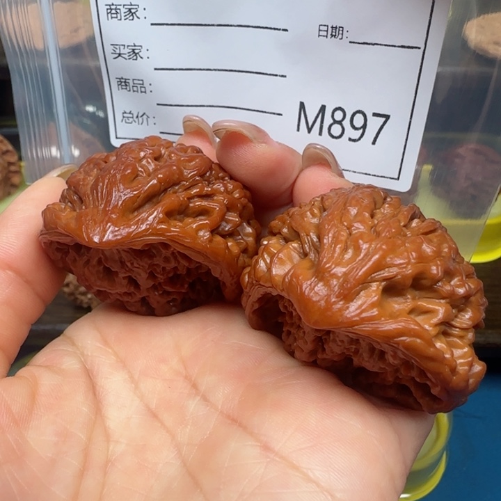 文玩核桃把件蛇王