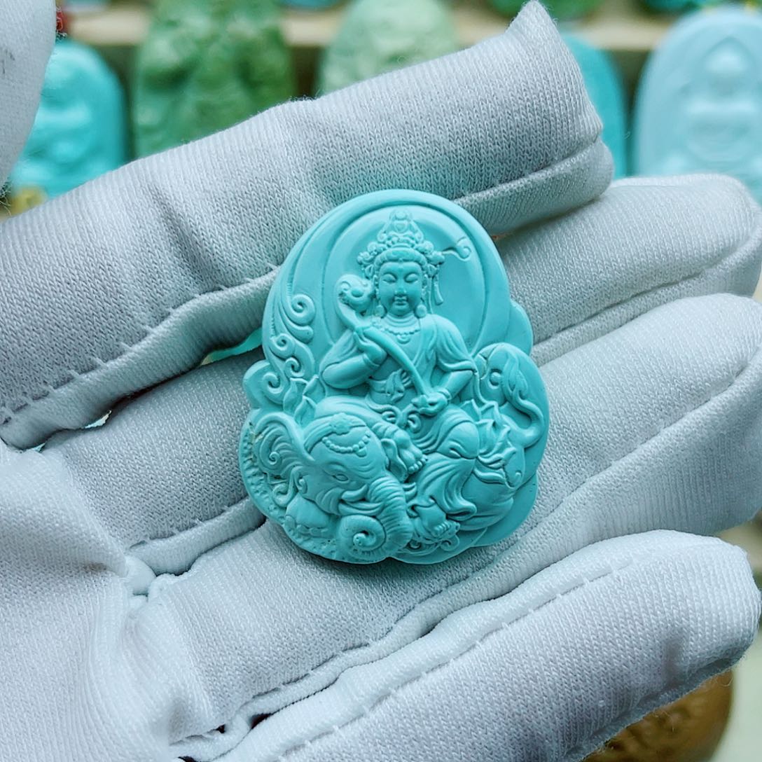 绿松石未镶嵌珠宝奇石