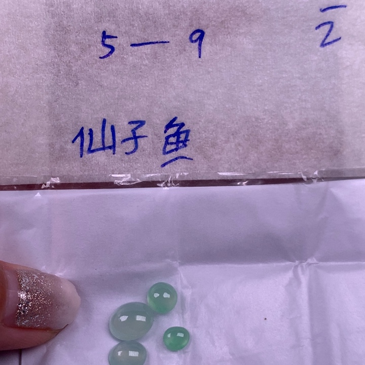 定制翡翠未镶嵌仙*鱼多样性发货