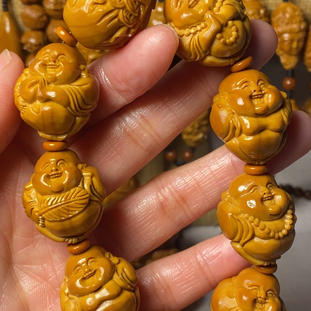 橄榄核手串/手链冰****水八大弥勒